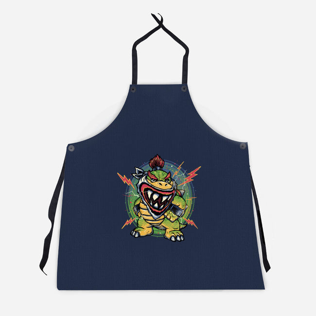 Taking The Power Back-Unisex-Kitchen-Apron-glitchygorilla