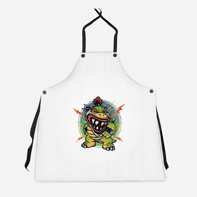 Taking The Power Back-Unisex-Kitchen-Apron-glitchygorilla