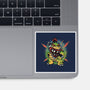 Taking The Power Back-None-Glossy-Sticker-glitchygorilla