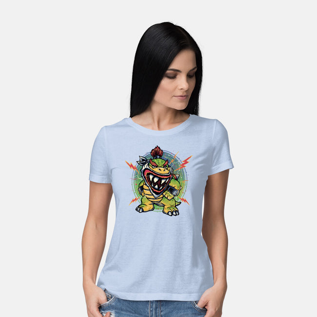 Taking The Power Back-Womens-Basic-Tee-glitchygorilla