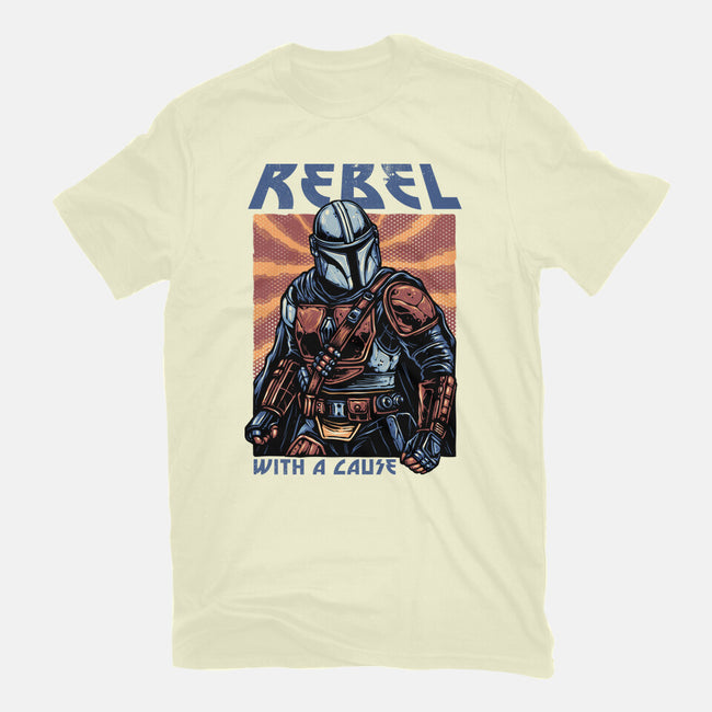 Rebel With A Cause-Mens-Basic-Tee-glitchygorilla
