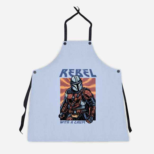 Rebel With A Cause-Unisex-Kitchen-Apron-glitchygorilla