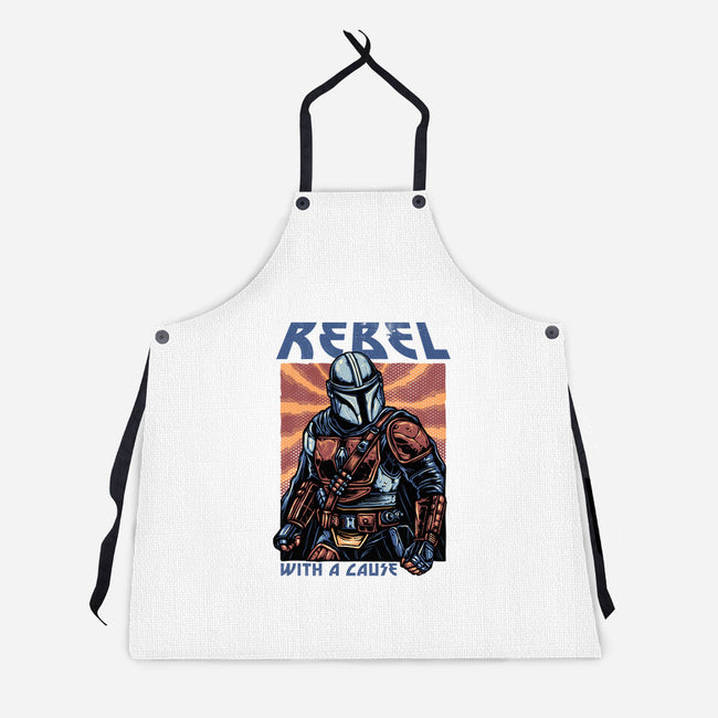 Rebel With A Cause-Unisex-Kitchen-Apron-glitchygorilla