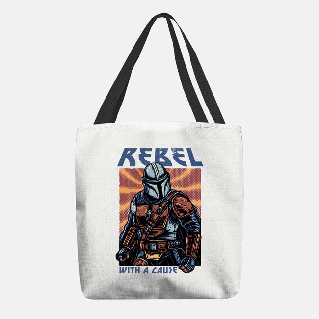 Rebel With A Cause-None-Basic Tote-Bag-glitchygorilla