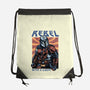 Rebel With A Cause-None-Drawstring-Bag-glitchygorilla