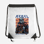 Rebel With A Cause-None-Drawstring-Bag-glitchygorilla