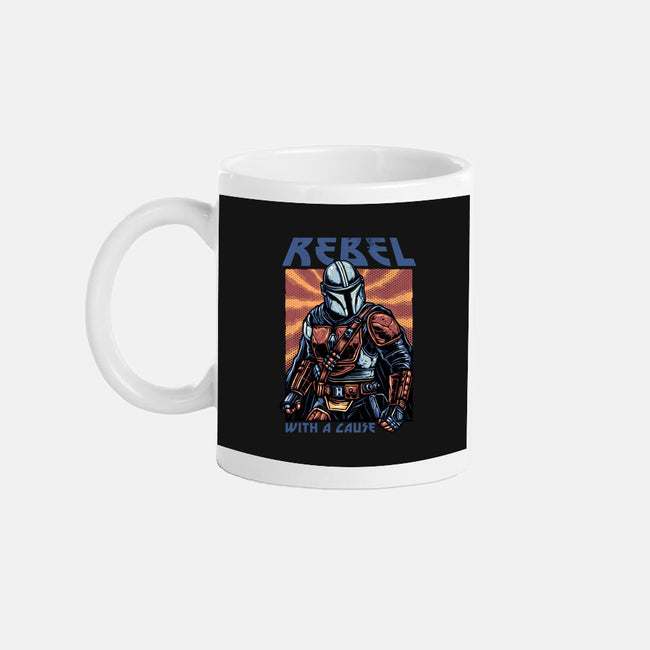 Rebel With A Cause-None-Mug-Drinkware-glitchygorilla