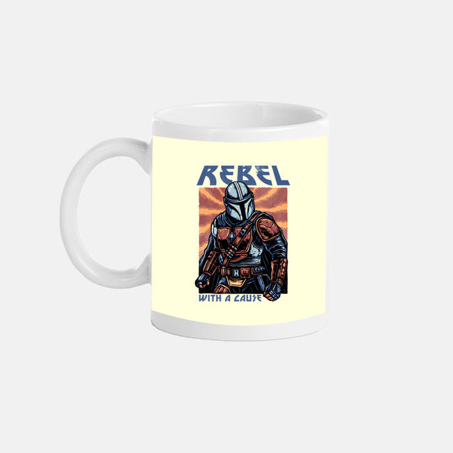 Rebel With A Cause-None-Mug-Drinkware-glitchygorilla