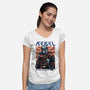 Rebel With A Cause-Womens-V-Neck-Tee-glitchygorilla