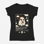Song To Cry To-Womens-V-Neck-Tee-NemiMakeit