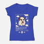 Song To Cry To-Womens-V-Neck-Tee-NemiMakeit
