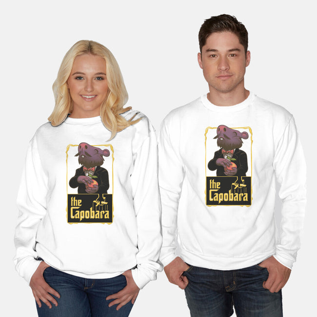 Capobara-Unisex-Crew Neck-Sweatshirt-Samuel