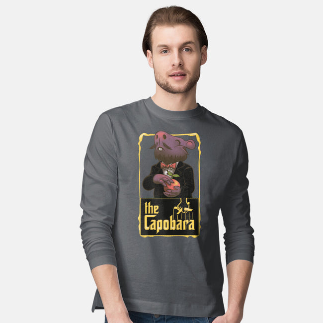 Capobara-Mens-Long Sleeved-Tee-Samuel
