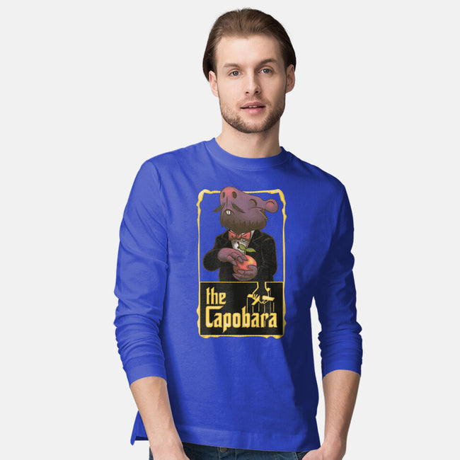 Capobara-Mens-Long Sleeved-Tee-Samuel