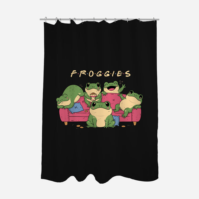 Froggies-None-Polyester-Shower Curtain-GODZILLARGE