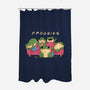 Froggies-None-Polyester-Shower Curtain-GODZILLARGE