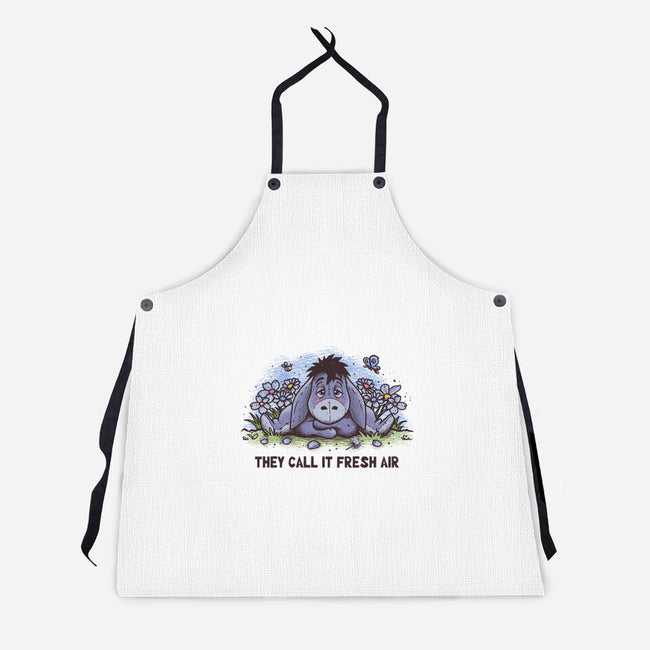 Allergic Donkey-Unisex-Kitchen-Apron-retrodivision
