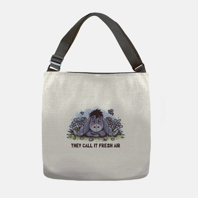 Allergic Donkey-None-Adjustable Tote-Bag-retrodivision