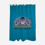 Allergic Donkey-None-Polyester-Shower Curtain-retrodivision