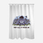 Allergic Donkey-None-Polyester-Shower Curtain-retrodivision