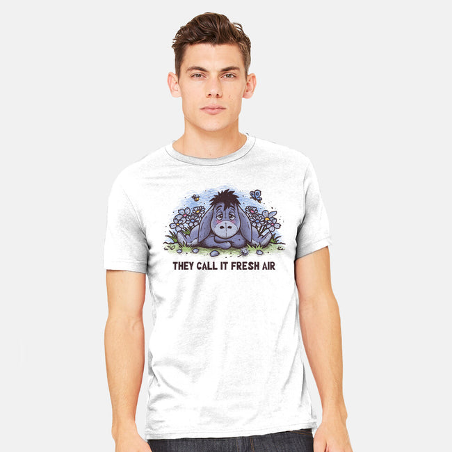 Allergic Donkey-Mens-Heavyweight-Tee-retrodivision