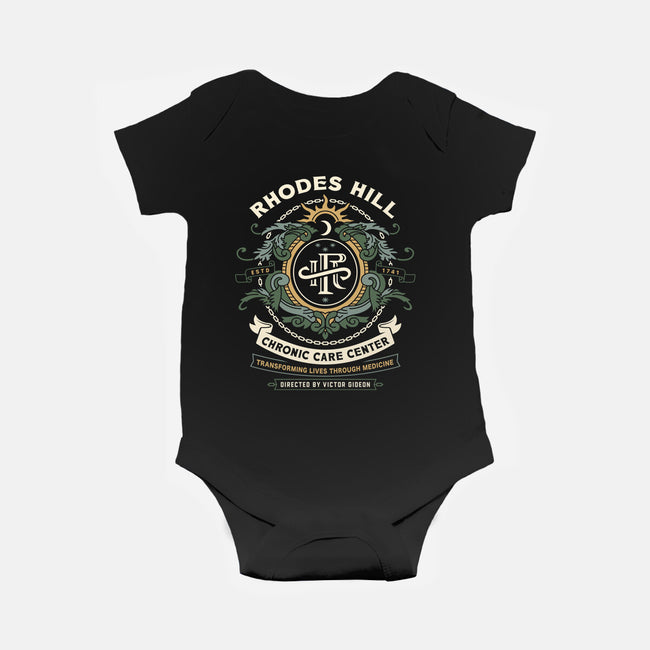 Rhodes Hill Chronic Care Center Crest-Baby-Basic-Onesie-LAGELANTEE