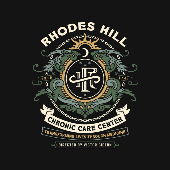 Rhodes Hill Chronic Care Center Crest-Unisex-Baseball-Tee-LAGELANTEE