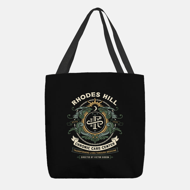 Rhodes Hill Chronic Care Center Crest-None-Basic Tote-Bag-LAGELANTEE