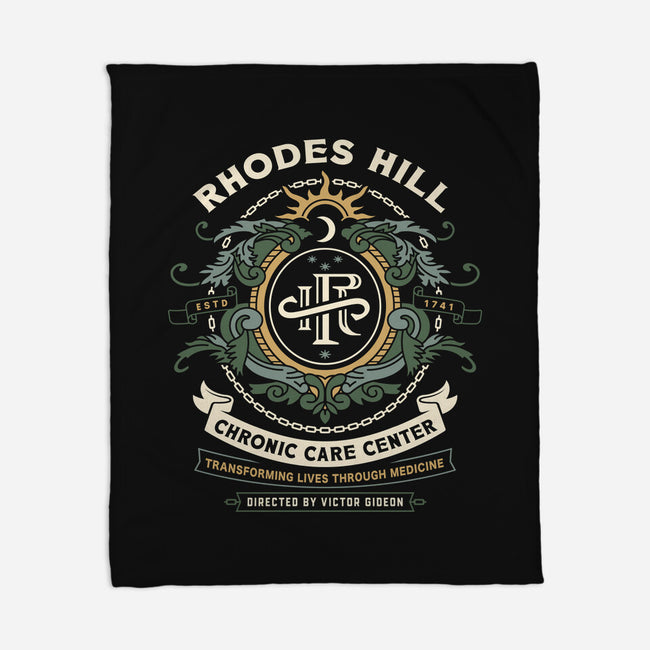 Rhodes Hill Chronic Care Center Crest-None-Fleece-Blanket-LAGELANTEE