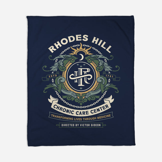 Rhodes Hill Chronic Care Center Crest-None-Fleece-Blanket-LAGELANTEE