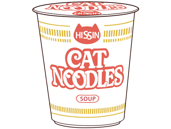 Cat Noodles Soup