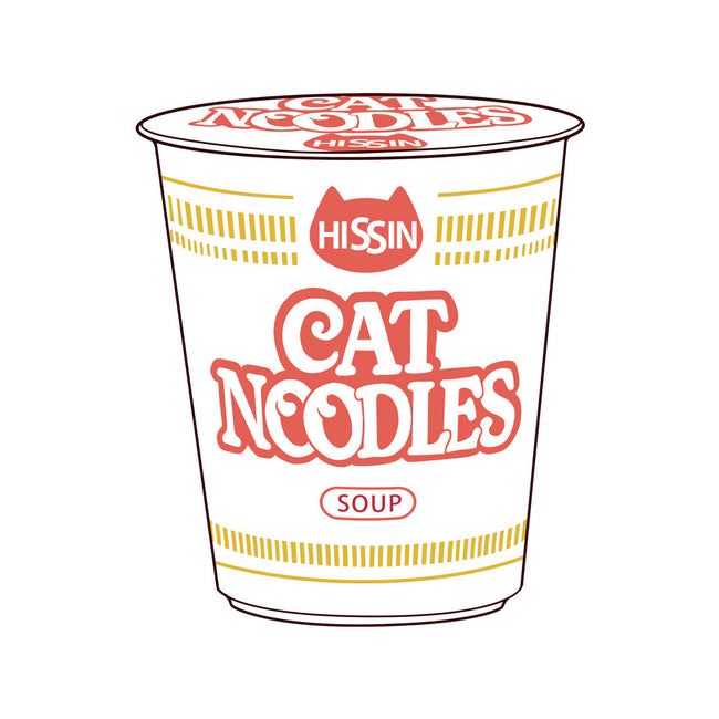 Cat Noodles Soup-None-Glossy-Sticker-vp021