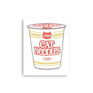 Cat Noodles Soup