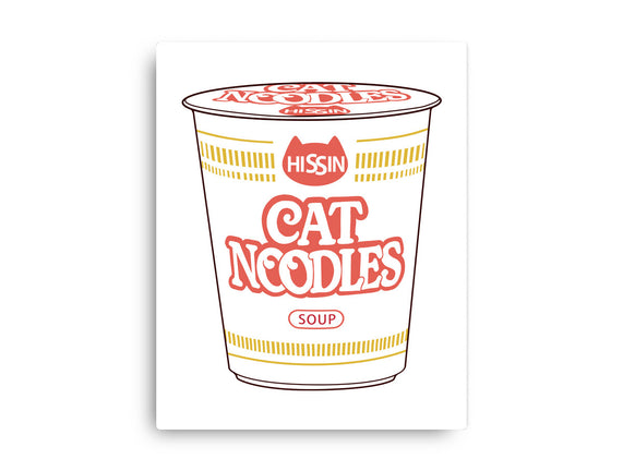 Cat Noodles Soup