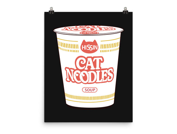 Cat Noodles Soup