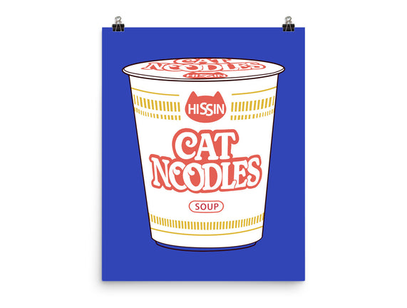 Cat Noodles Soup