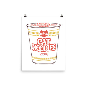 Cat Noodles Soup