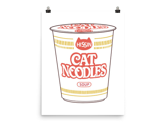 Cat Noodles Soup