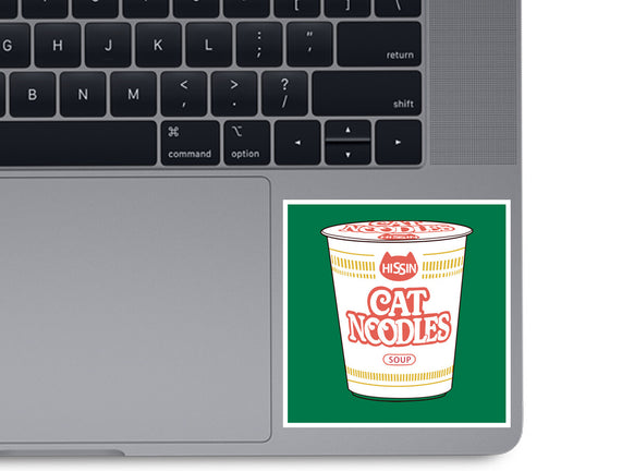 Cat Noodles Soup