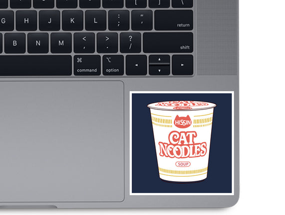 Cat Noodles Soup