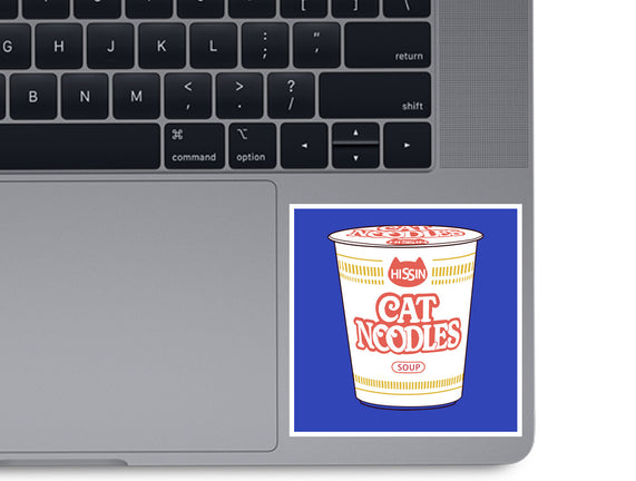 Cat Noodles Soup