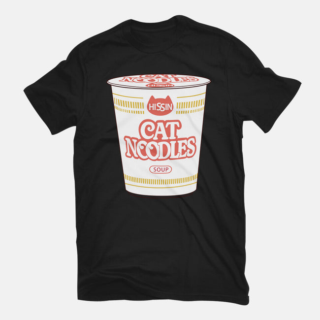 Cat Noodles Soup-Unisex-Basic-Tee-vp021