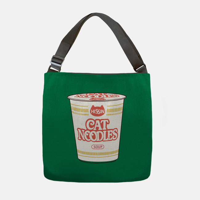 Cat Noodles Soup-None-Adjustable Tote-Bag-vp021