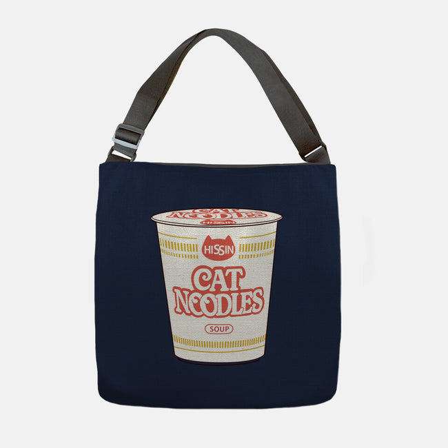 Cat Noodles Soup-None-Adjustable Tote-Bag-vp021