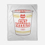 Cat Noodles Soup-None-Fleece-Blanket-vp021