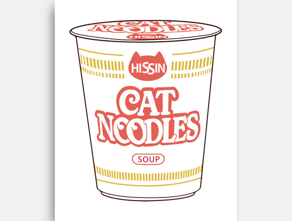 Cat Noodles Soup