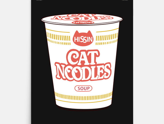 Cat Noodles Soup