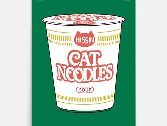 Cat Noodles Soup