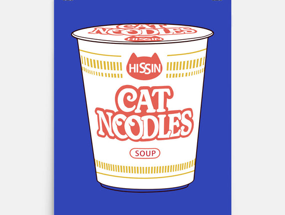 Cat Noodles Soup