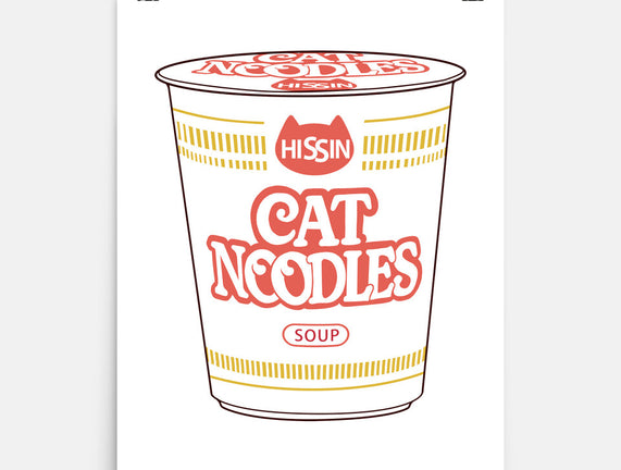 Cat Noodles Soup